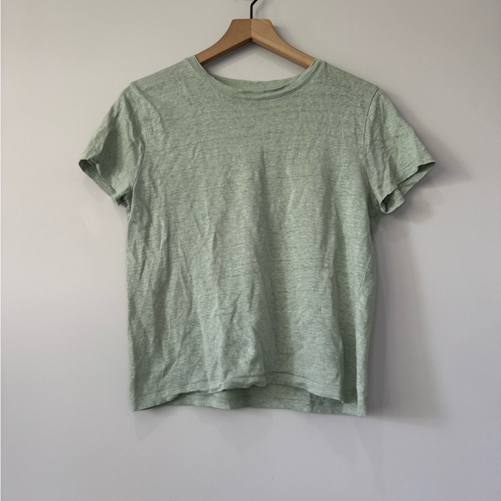 J. Crew Linen Tee